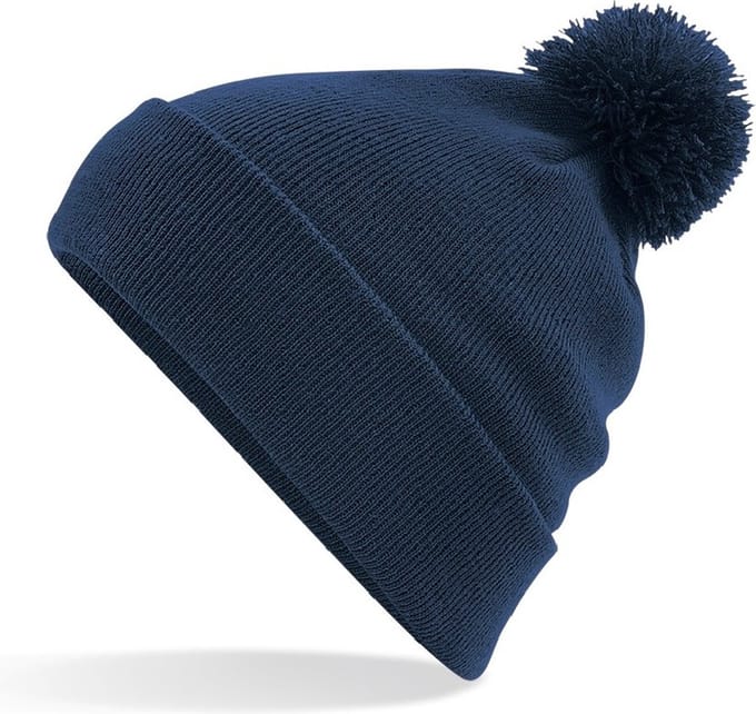 Senvi Original Pom Pom Beanie Blauw (One size fits all)