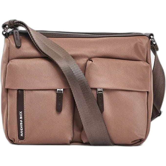 Schoudertas met dubbele voorklep Mandarina Duck Hunter