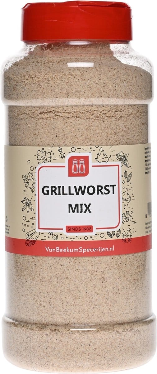 Van Beekum Specerijen - Grillworst Mix - Strooibus 500 Gram