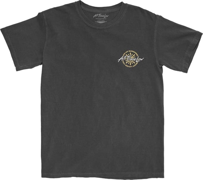 All Time Low - Wake Up Sunshine Track List Heren T-shirt - M - Zwart