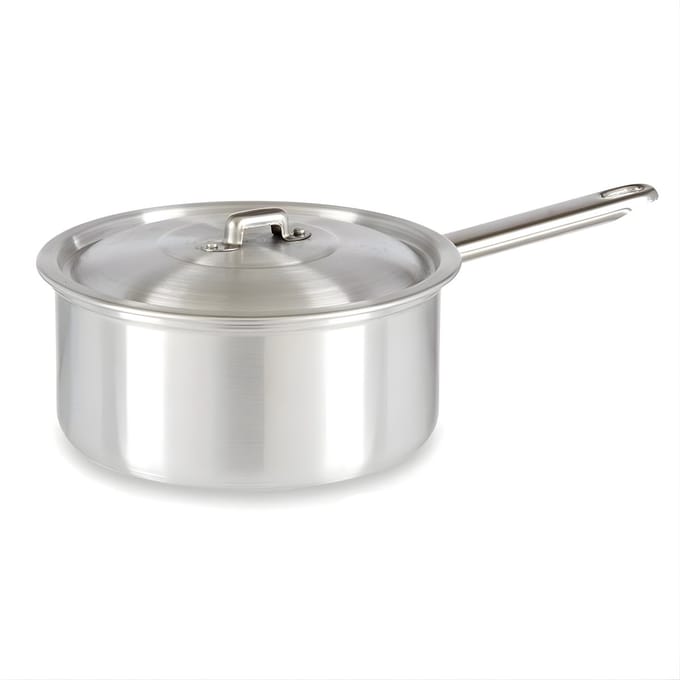 Kinvara Steelpan - D18 cm - 2L - aluminium - sauspan/juspan - met deksel - pannen