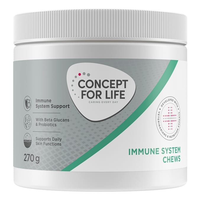 Dubbelpakket: 2x270gImmune System Support Supplements Chews - Concept for Life aanvullende voeding voor honden