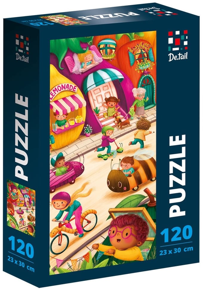 Roter Kafer Puzzel 120 Stukken - Educatief Speelgoed voor Kinderen