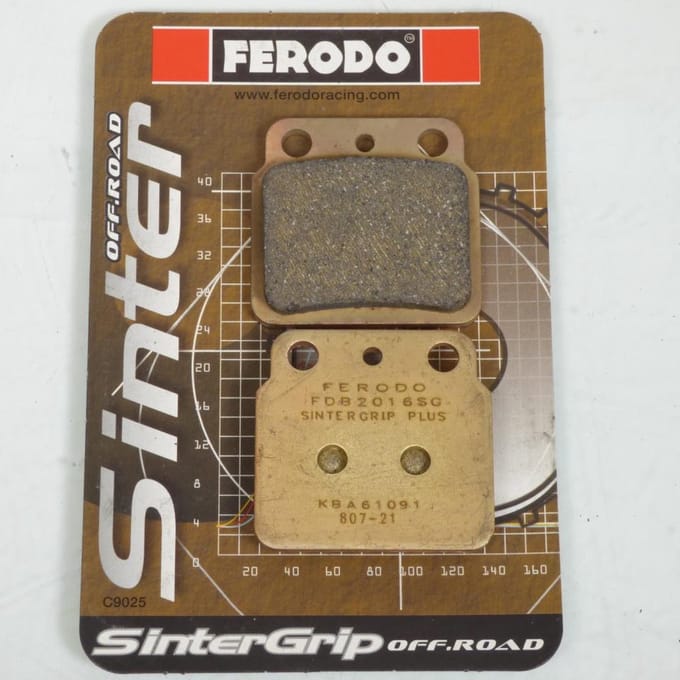Plaquette de frein Ferodo pour Quad Kawasaki 400 KFX 2003 à 2007 AR Neuf