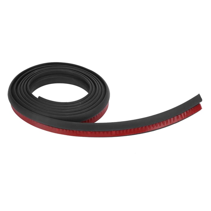 6.6ft Autodeur Afdichtstrip Z-vorm EPDM Geluidsisolatie Weerstrip Universeel voor Auto black