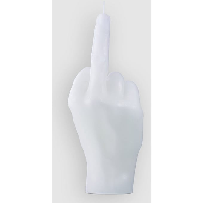 CandleHand F*Ck You Small Kaars wit