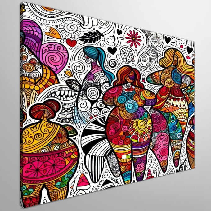 Kunstprint | Wanddecoratie | Canvas | 40 × 40 cm