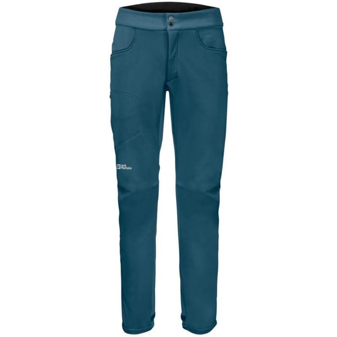 Jack Wolfskin Heren Morobbia Broek (Marineblauw)