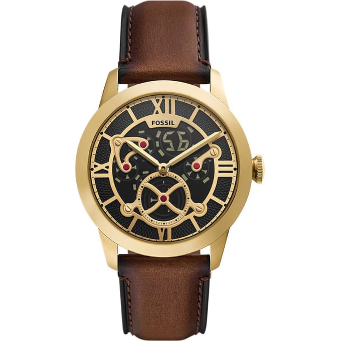 FOSSIL Townsman Mannen Horloge 42 mm Goudkleurig