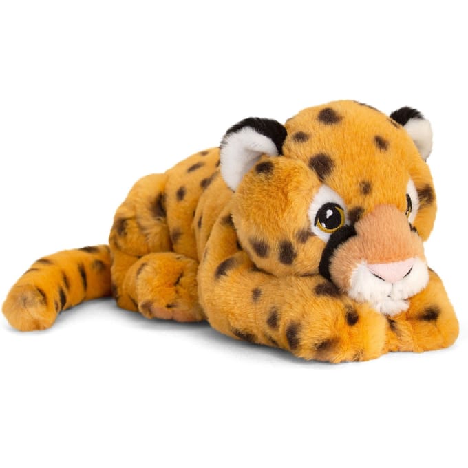 Keel Toys Pluche - Liggende Cheetah 25 cm