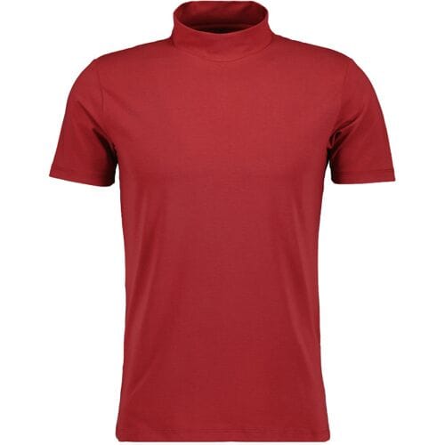 Ragman T-Shirt Short Sleeve Turtle Shirt Wijnrood / male
