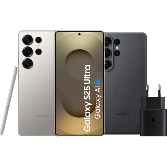 Samsung Galaxy S25 Ultra 256GB Grijs 5G + Accessoirepakket