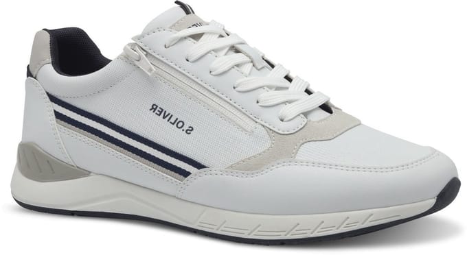s.Oliver Heren Sneaker 5-13645-44 100 Maat: 42 EU