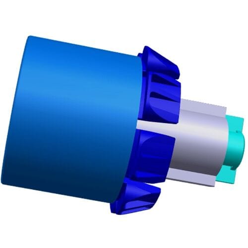 AEG knop, dubbele energieregelaar, zwart, 9-0 140235430059