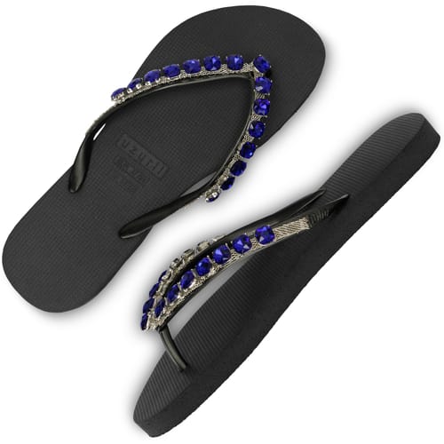 Uzurii | Teenslippers | Dames | Zwart | Maat 35/36