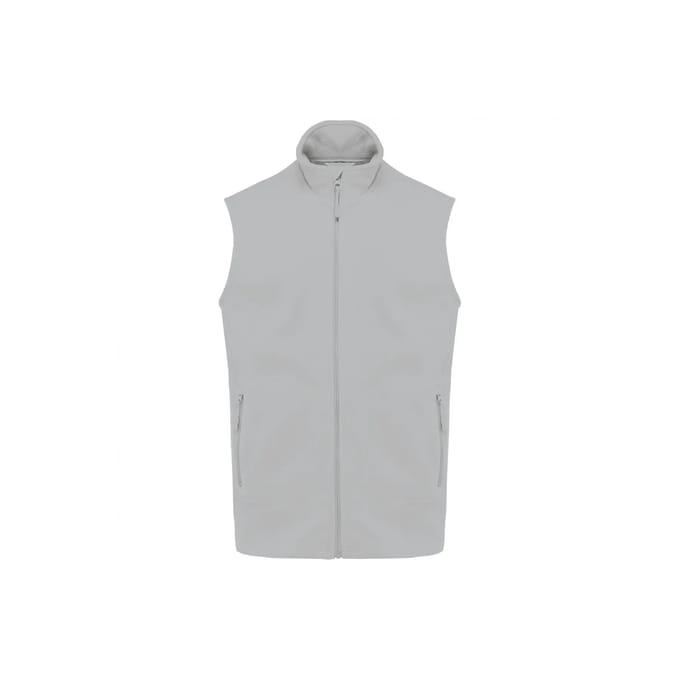Kariban Ecologische uniseks bodywarmer van microfleece K9120 - Snow Grey - L
