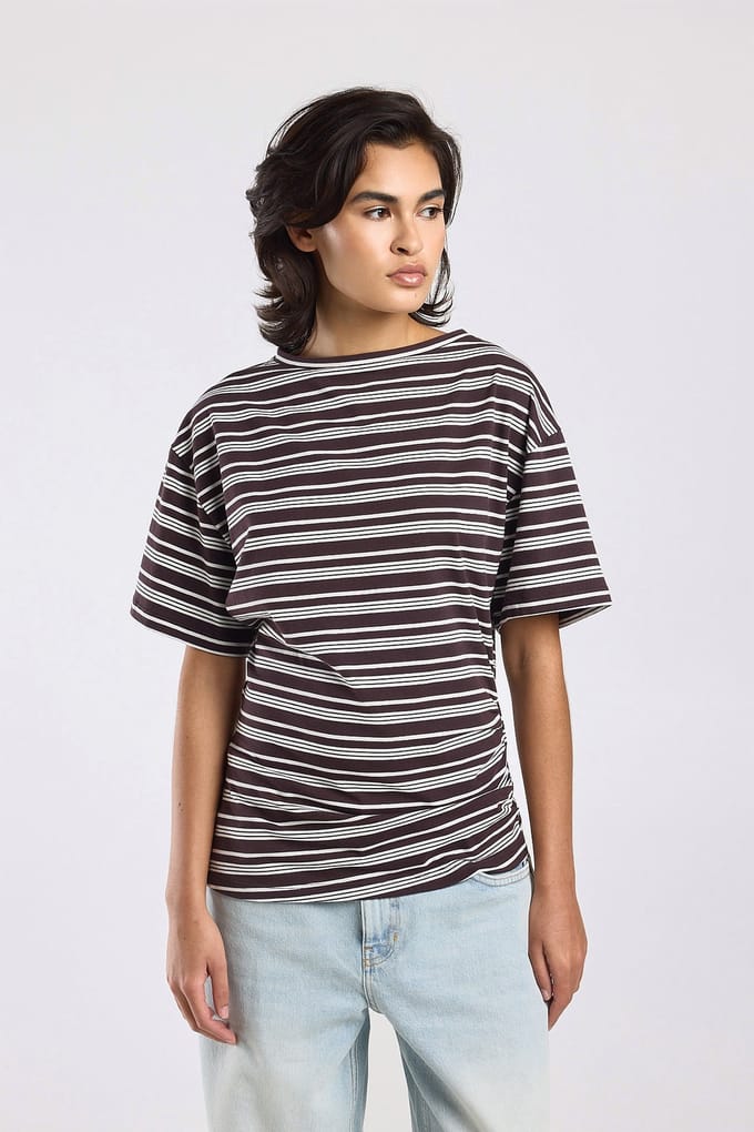 America Today Effie Dark Brown Größe: S | Hemden Outlet | Damen | Braun