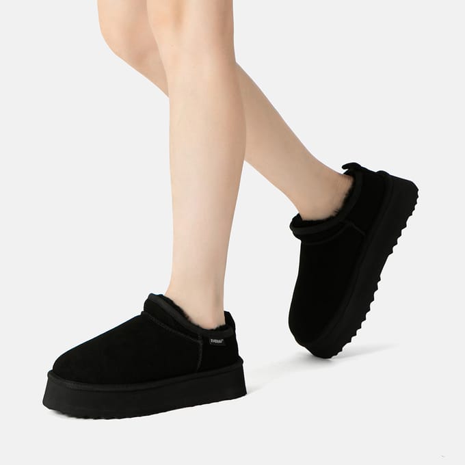 EVER AU Australië Dames Partridge Classic Ultra Mini Platform Boots