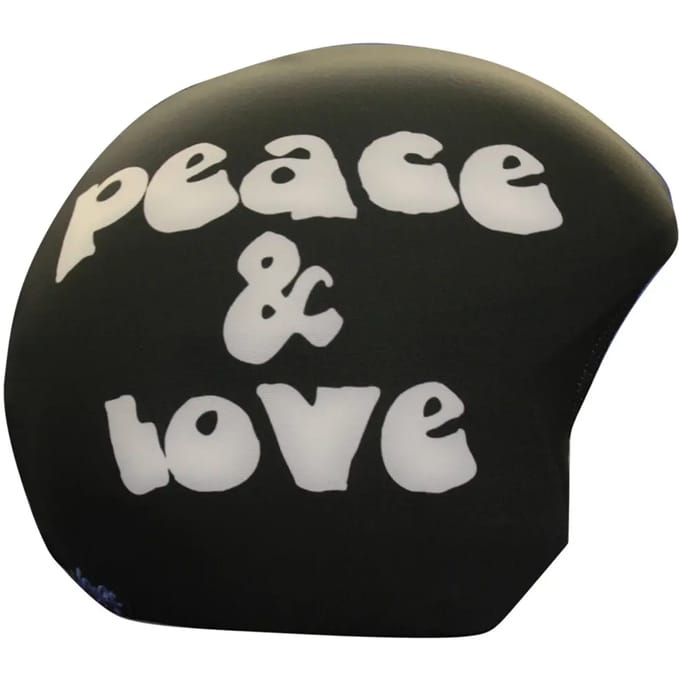 Hoofdbeschermhoes Coolcasc Coolprint Peace and Love