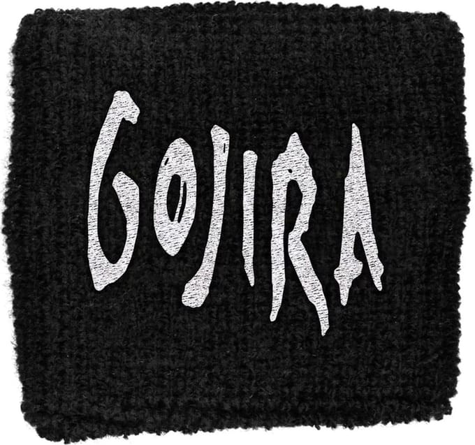 Gojira - Logo Zweetband - Zwart