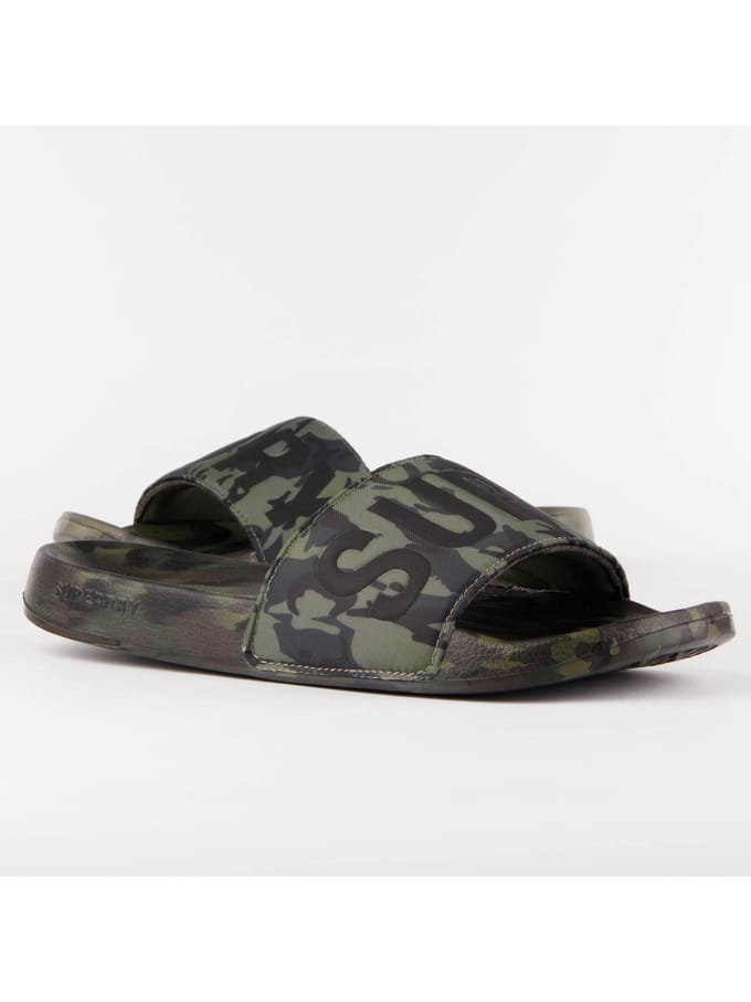 Superdry - Core Camo badslippers - Heren - Slippers