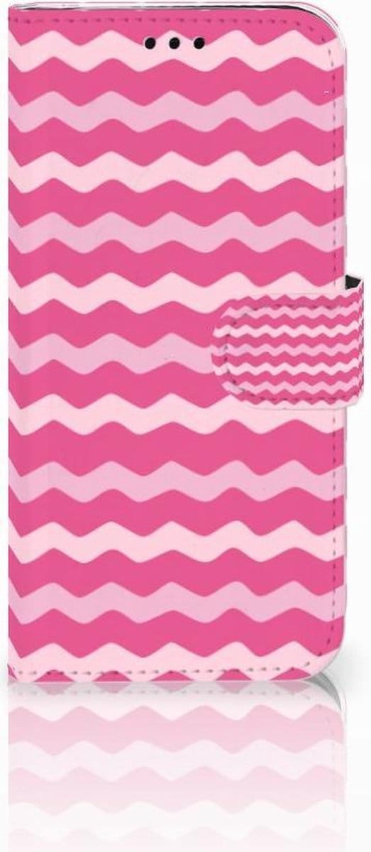 Samsung Galaxy J5 2017 Telefoon Hoesje Waves Pink