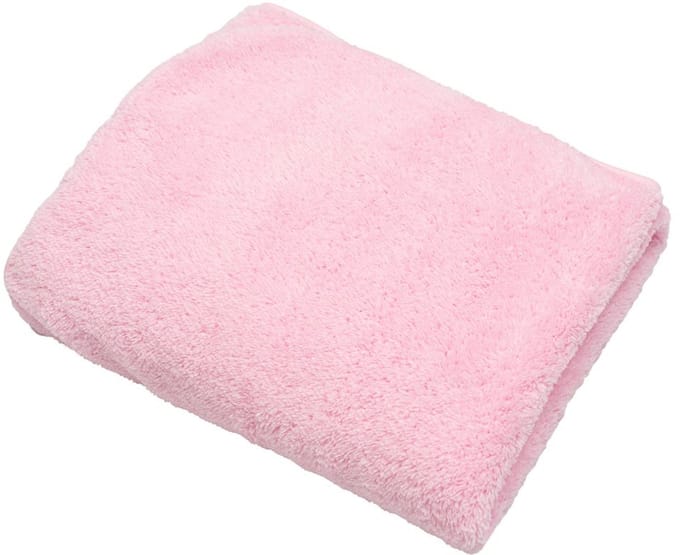 New Baby babydeken 90x80 cm roze polyester - Kinderdeken