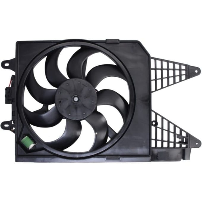 Koelventilatorwiel, motorkoeling DENSO DER09049