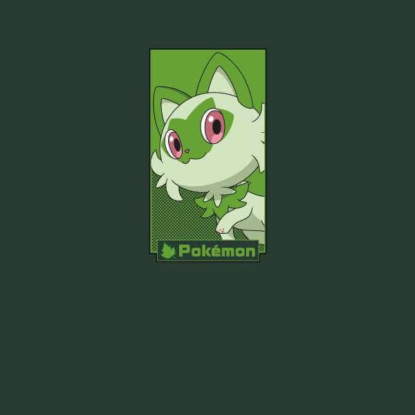 Pokémon Sprigatito Unisex T-Shirt - Green - S