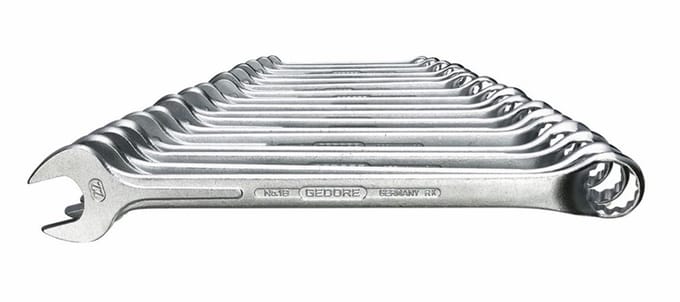 Gedore 6012680 Ring-steeksleutelset 17-delig 6 - 22 mm