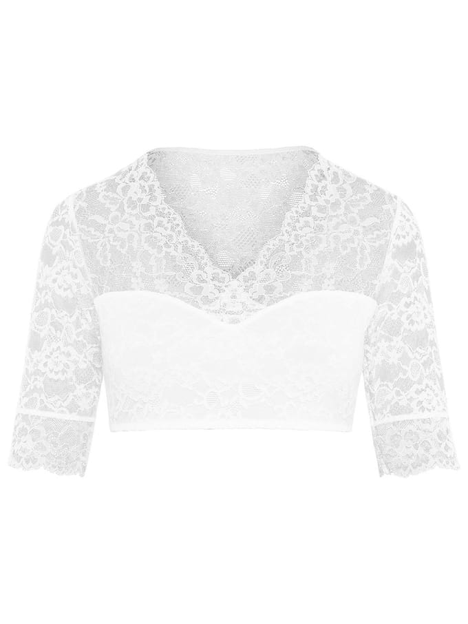 Dirndlblouse korte mouwen Wiesn-Zauber
