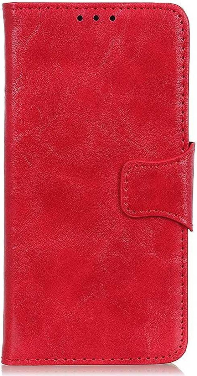 Shop4 - Oppo Find X3 Lite Hoesje - Wallet Case Cabello Rood