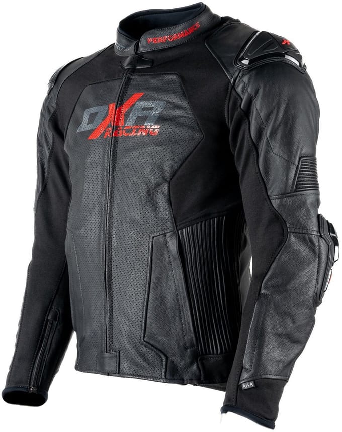 MOTOBLOUZ Motorjas ORCUS Mannen| Middenseizoen|Zwart M CE-gekeurd