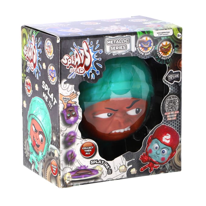 Splats Head - Metallic Knight - 11 cm