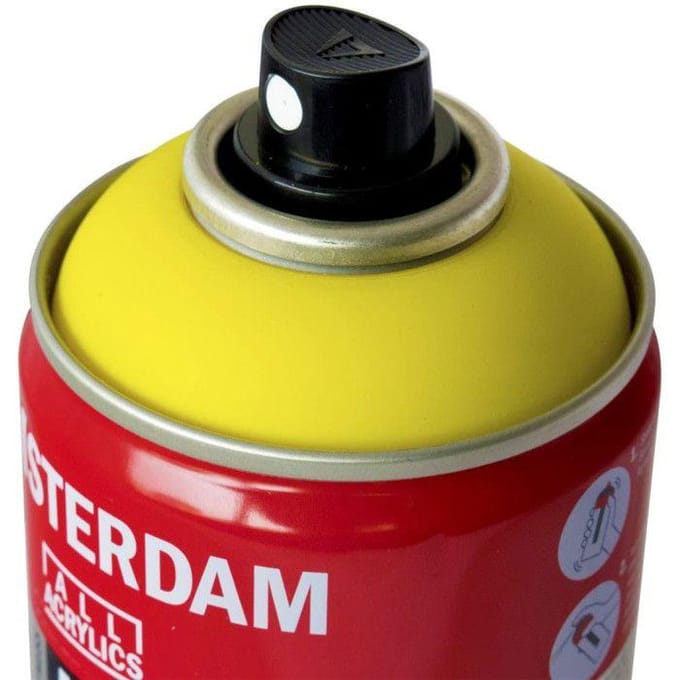 Spuitbusverf - Spraypaint - #275 - Primairgeel - Amsterdam - 400ml