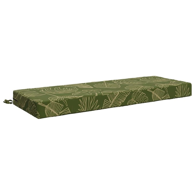 vidaXL - Zitkussen - SOEST - 100% - Polyester - Blad - Design - 120 - x - 40 - x - 10 - cm