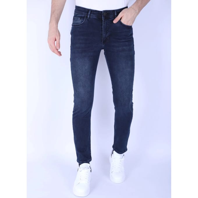 Regular Fit Jeans Stretch Heren - DP50 - Blauw