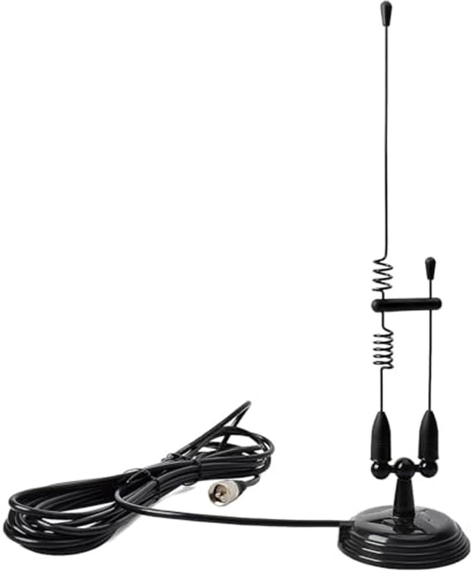 Magnetische basisantenne voor VHF/UHF - 2m/70cm met 4m RG-58 kabel