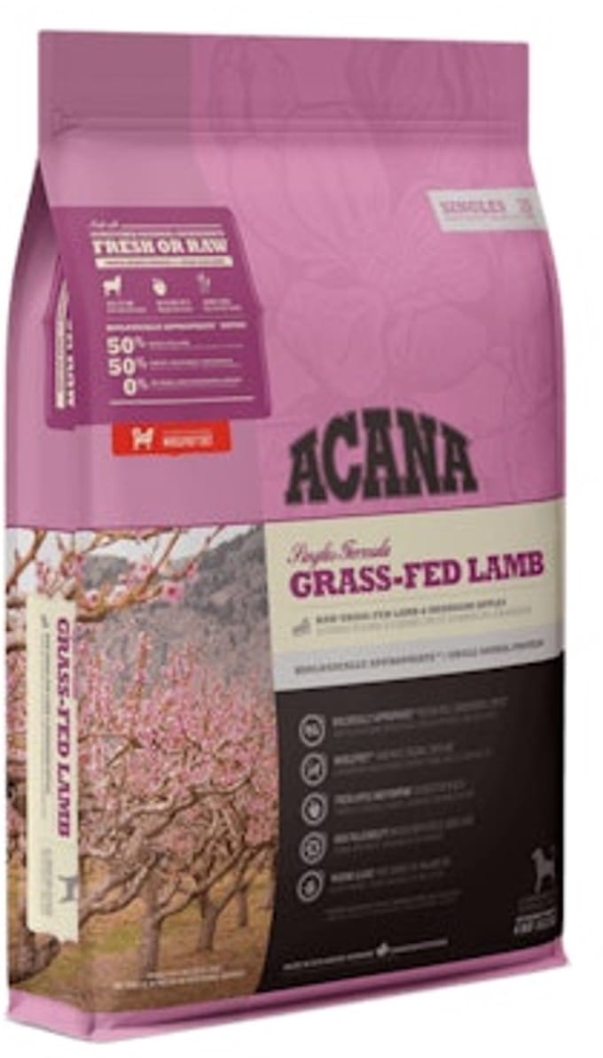 Acana Singles Grass-fed Lamb & Okanagan Apple Dog - 2 x 2 kg