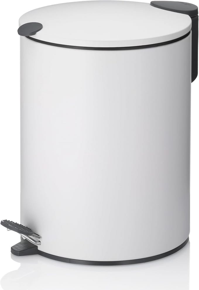 Cosmetica-emmer 5L met Silent-Close-deksel voor badkamer