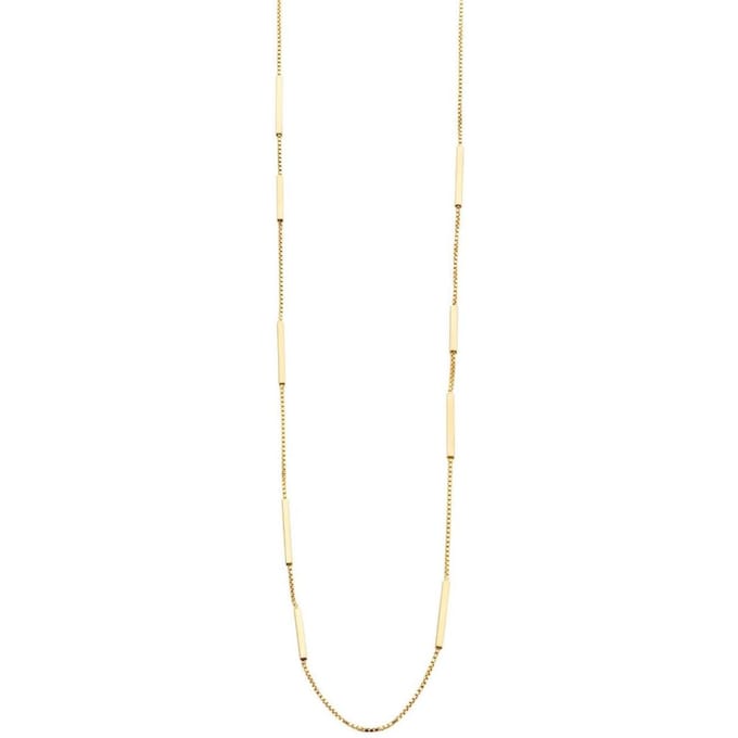 Casa Jewelry Collier Mikado - Zilver - Goud Verguld