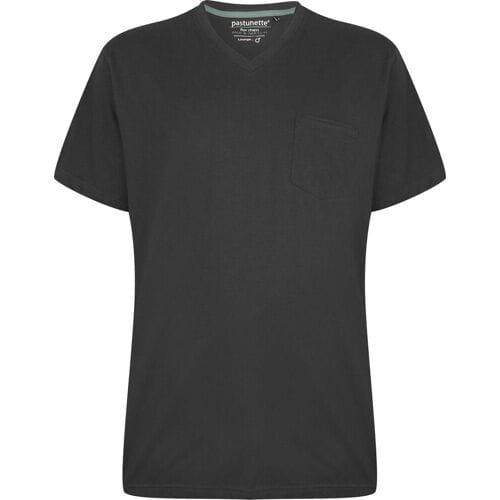 Pastunette Grijs pyjama shirt V-hals Grijs man S