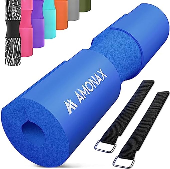 Halter Squat Pad met Extra Dikke Schuimpadding voor Nek- en Schouderondersteuning - Ideaal voor Heupstoten en Zware Squats