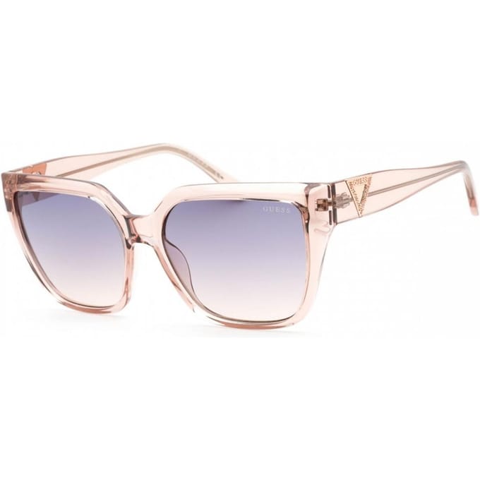 GueSS Dames S Zonnebril Gf6184 Transparent Pink/56-00-00 white
