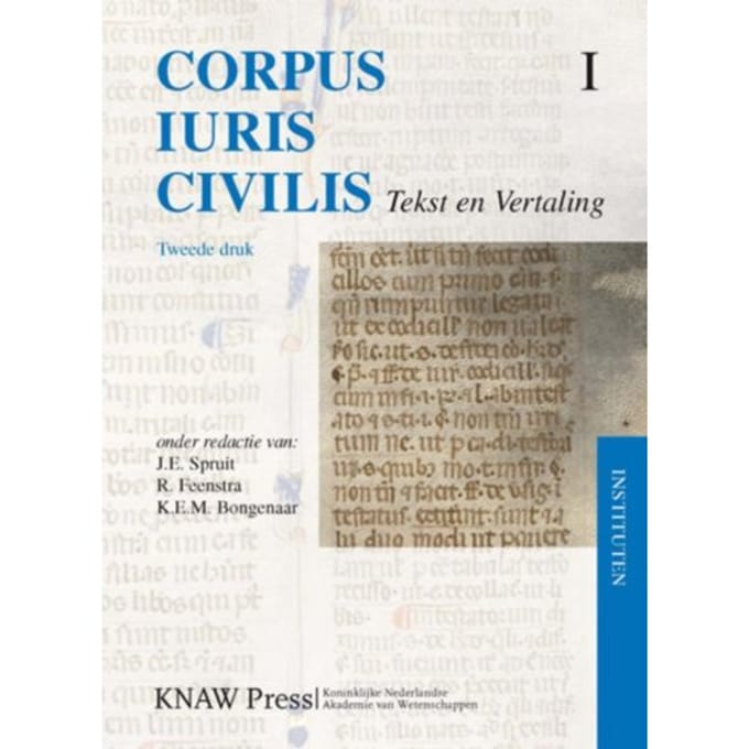 Corpus Iuris Civilis / 1 Instituten