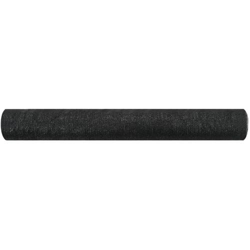 vidaXL - Privacynet - 75 - g/m² - 1,2x10 - m - HDPE - zwart
