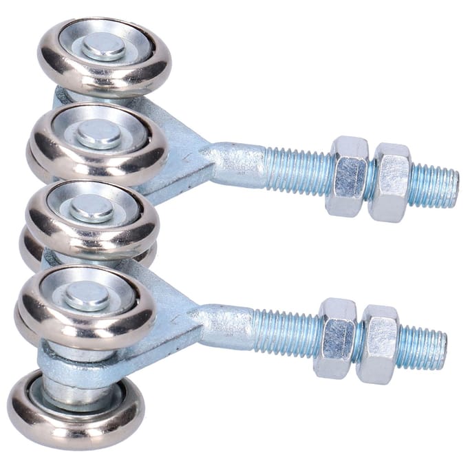 2 Stuks Deur Hangend Wiel Katrol Roller Glazen Deur Accessoire voor Boerderijdeur Diameter 35mm
