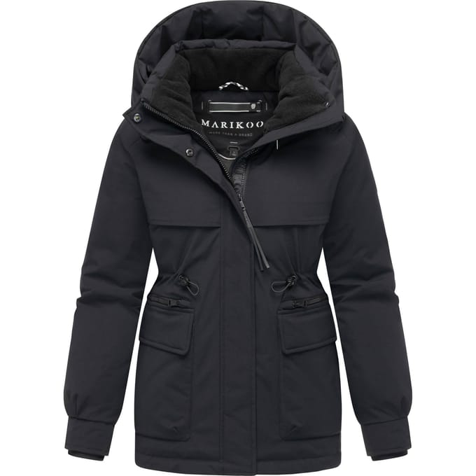 Marikoo dames winterjas Shigaraa met afneembare capuchon & magnetische zakken