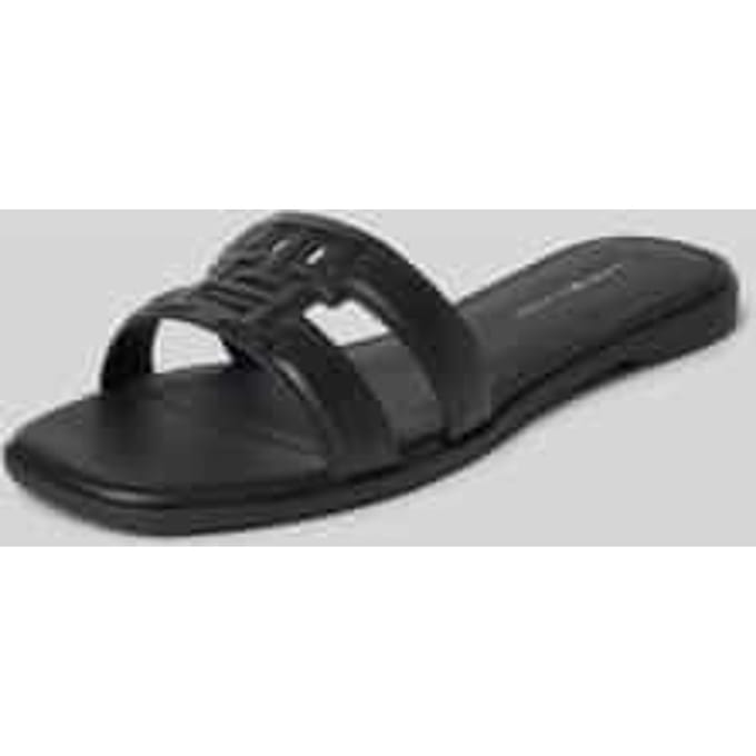 Slippers van echt leer