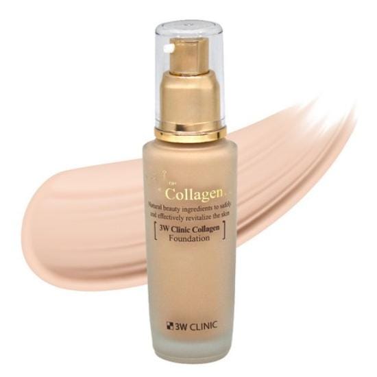 3W CLINIC Collagen Foundation 50ml (2 Options) #No.21 x 2pcs